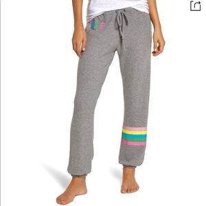 Chaser 💛 cozy knit LOVE sweatpants